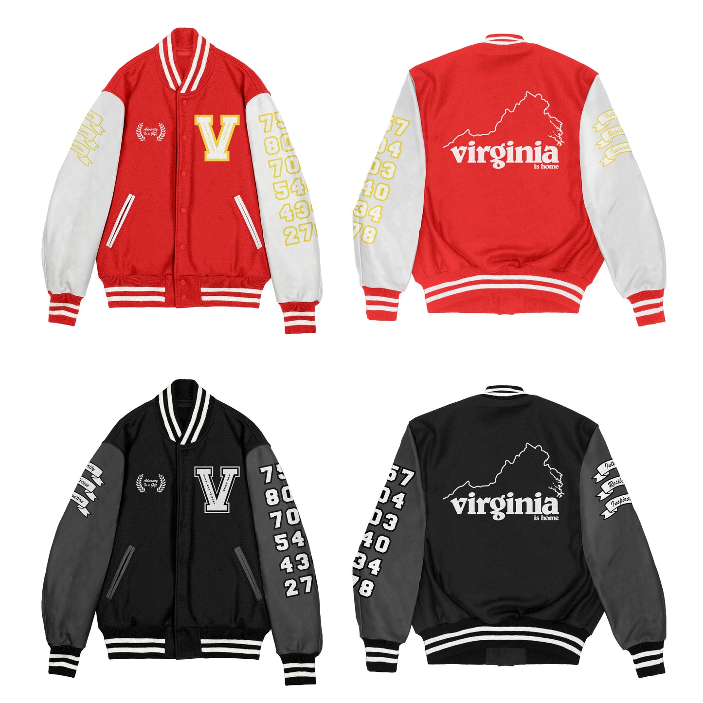 Virginia is Home Varsity Letterman Jacket 2nd Edition