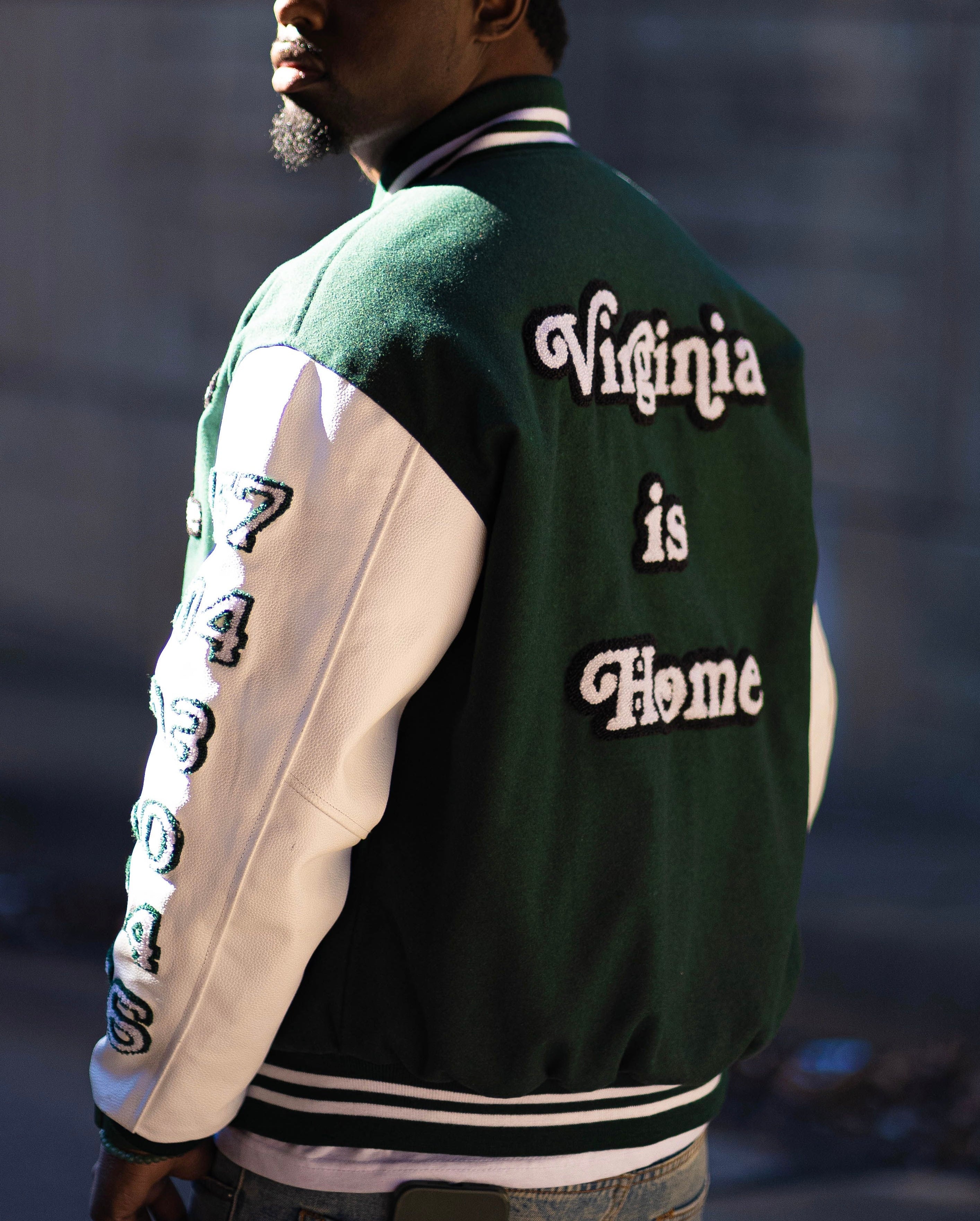 Virginia is Home Varsity Letterman Jacket